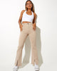 Bild von Seam Split Jeans in Winter Sandwash