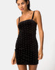 Bild von Selah Bodycon Kleid in Diamante Schwarz