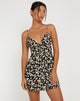 Bild von Senora Mini Dress in Mini Daisy Schwarz