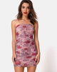 Bild von Seruchi Kleid in Roses Are Red Mesh