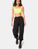 Bild von Shani Crop Top in Neongelb