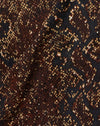 Dunkel Boa Braun