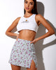 Bild von Sheny Minirock in Little Petal Dusky Blue