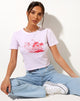 Bild von Shrunk Tee in Babyrosa Paradiesdelfin