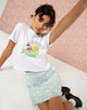 Bild von Shrunk Tee in Weiß Fantasy