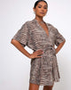 Image of Siare Hemdkleid in Croc Neutral Grau