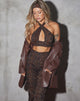 Bild von Silta Crop Top in Dunkel Boa Braun
