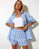 Bild von Lala Short in Love Checker Blue