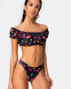 Bild von Dita Bikiniunterteil in Butterfly Floral