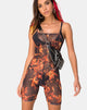 Bild von Solina Unitard in Fire Mesh
