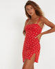 Abbildung von Stoira Minikleid in Paisley Fun Rot