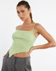 Bild von MOTEL X JACQUIE Suhari Top in Rippenstrick Pastell Limette