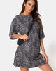 Bild von Sunny Kiss Tee in Rar Leopard Grau