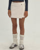 imageof MOTEL X JACQUIE Rolo Mini Rock in PU Off White