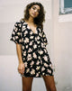 Image of Mirach Kleid in Antique Rose Schwarz