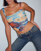 Bild von Taban Crop Top in Heat Map