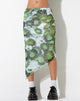 Abbildung des Tansu Midirocks in Xray Blurred Daisy Green