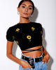 Bild von Tasya Top in Ditsy Sunflower