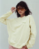 Bild von Ted Sweatshirt in Buttercreme Vacay Embro