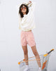 Bild von Lala Short in Vertikalstreifen Orange