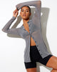Image von Tere Shirt aus Mesh Grau