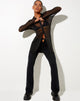 Image von Tere Shirt in Mesh Schwarz