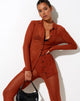 Image von Tere Shirt in Mesh Toffee