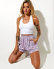 Bild von Terry Short in kleiner Graffiti-Blume Flieder