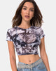 Bild von Tiney Crop Top aus Cherub Mesh