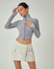 Bild von MOTEL X JACQUIE Tuzifa Gekürzter Pullover in Grau