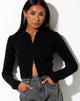 Bild von Tuzip Cardi aus Strick Schwarz
