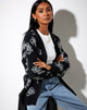 Image of Ummi Strickjacke in Cherub Schwarz und Weiß