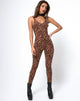 Bild von Unitard in Dschungel-Leopard