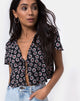Image of Vaco Bluse in Dancing Daisy