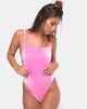 Image of Valeo Badeanzug in Velvet Candy Pink
