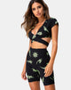 Bild von Cycle Short in Schwarz mit Tribal-Repeat