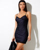 Bild von Vanaya Bodycon Kleid in zierlichem Gänseblümchen-Flock