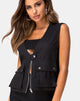 Image von Vest Top Schwarz