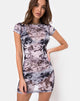 Image of Whitney Bodycon Kleid aus Cherub Mesh