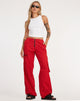 Abbildung der Xander Cargohose aus Cotton Drill True Red