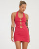 Bild von Yajoh Mini Dress in Fuschia Pink
