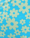 Retro Gänseblümchen Blau