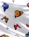 Creme Schmetterling