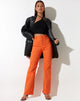 Image of Zoven Schlaghose aus Twill Coral Rose