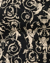 Barocke Putte Schwarz und Gold
