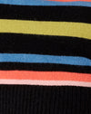 Multi Stripe Blau und Schwarz