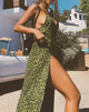 Bild von Hime Maxikleid in Cheetah Khaki
