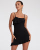Bild von Nikala Mini Dress in Slinky Black