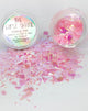 Bild von Der Zigeunerschrein Regenbogen Rosa Glitzer Topf