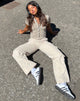 Bild von Yejin Shirt in Preppy Geo Brown
